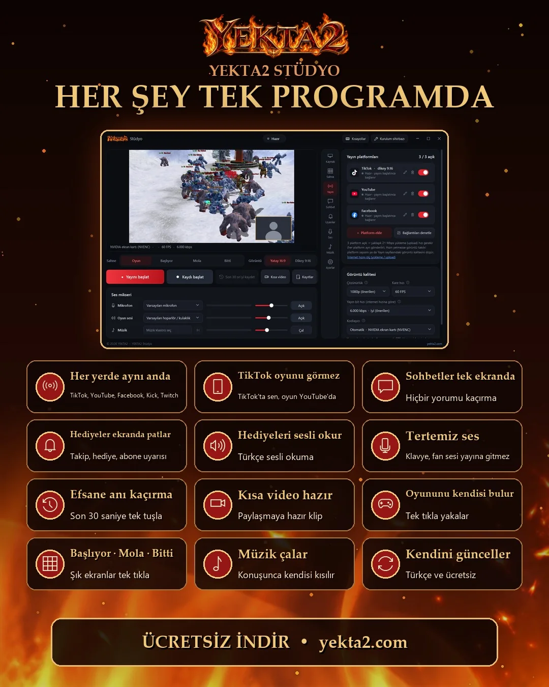 Her şey tek programda